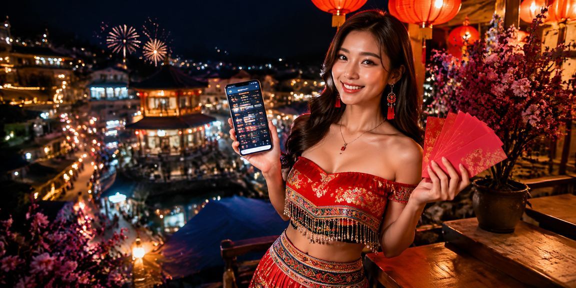 Không khí lễ hội và cá cược tại Sapa với đèn lồng đỏ truyền thống